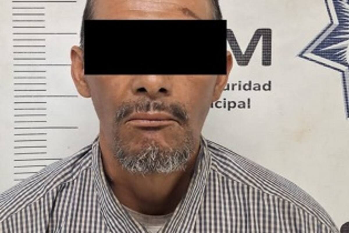 Sujeto con orden de aprehensión por narcomenudeo es detenido en la vía pública
