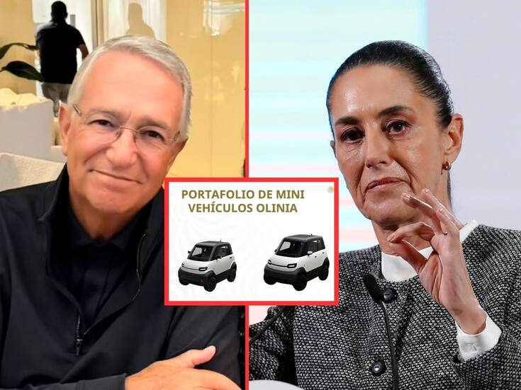 Ricardo Salinas Pliego pide a Sheinbaum reparar las calles antes de fabricar auto Olinia: “Un desastre”