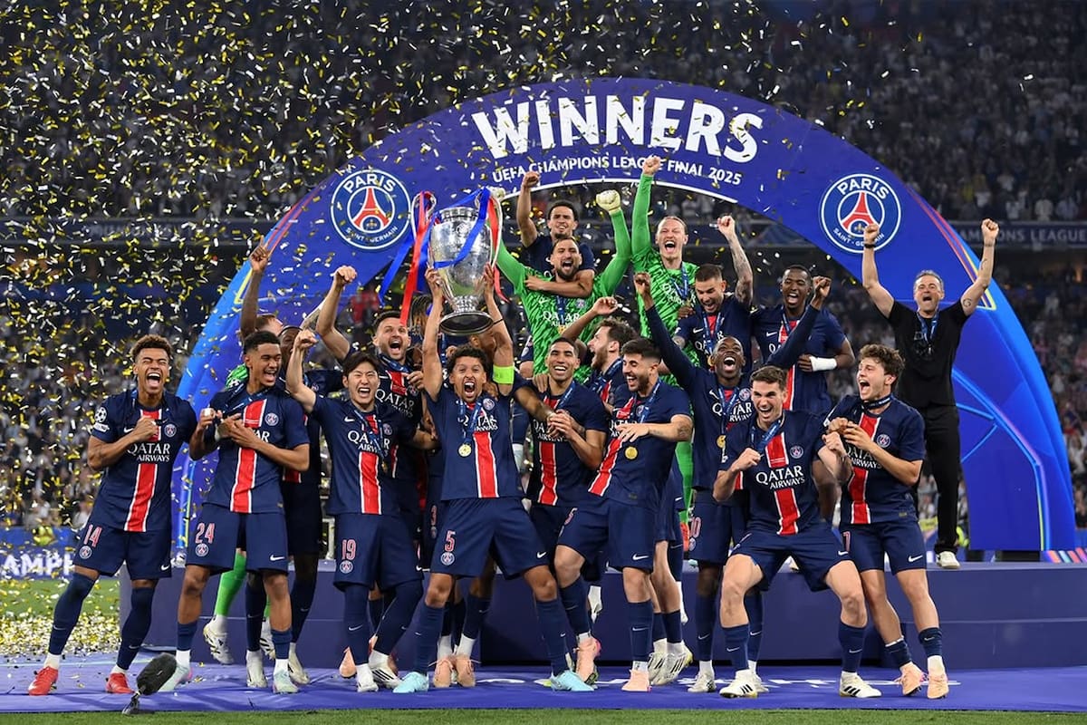 PSG arrasa al Inter y conquista su primera Champions League con histórica goleada 5-0