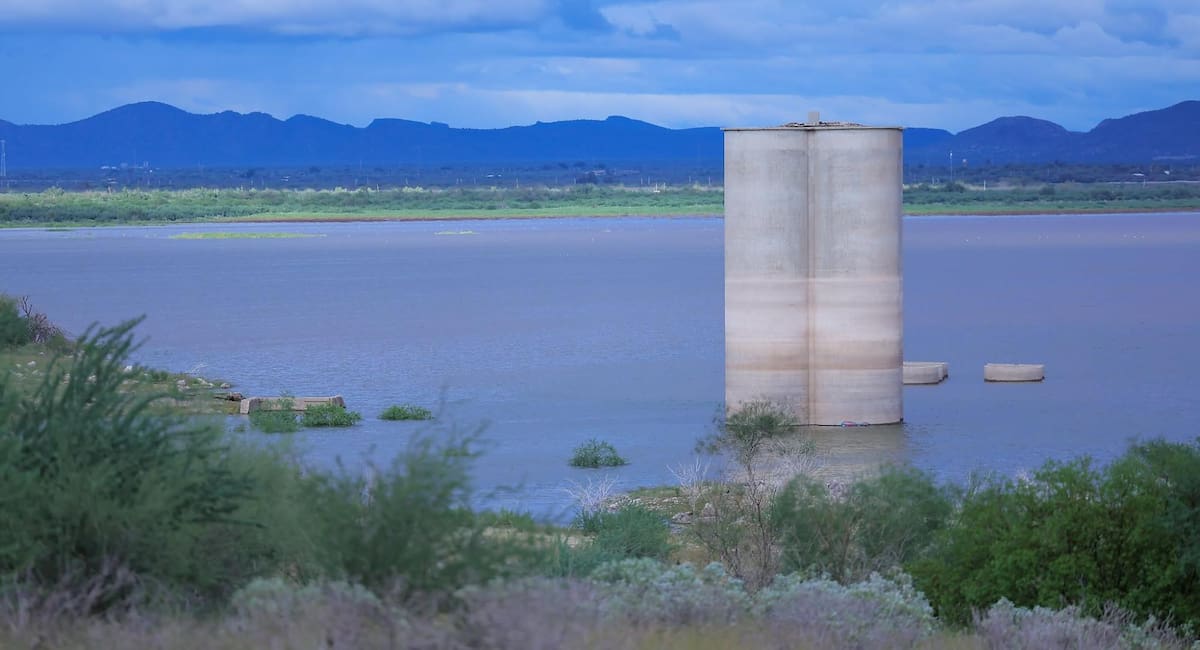 ILUSTRATIVA: El nivel de la presa Abelardo L. Rodríguez refleja la mejora en el almacenamiento de agua en Sonora. FOTO: ELEAZAR ESCOBAR