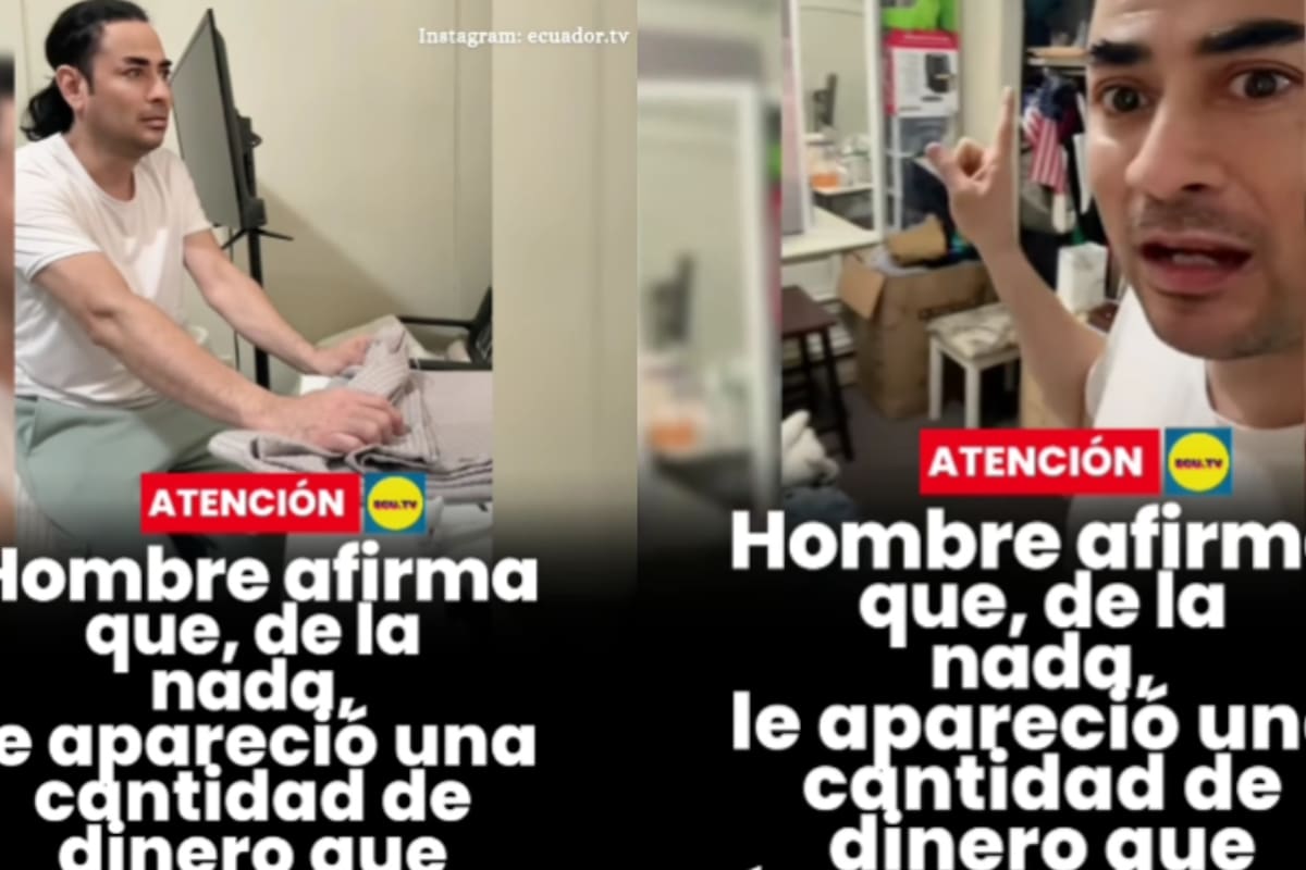 “No tiene explicación, es gracias a Dios” Hombre rompe en llanto al asegurar que recibió exactamente la cantidad de dinero que necesitaba en ese momento