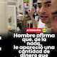 “No tiene explicación, es gracias a Dios” Hombre rompe en llanto al asegurar que recibió exactamente la cantidad de dinero que necesitaba en ese momento
