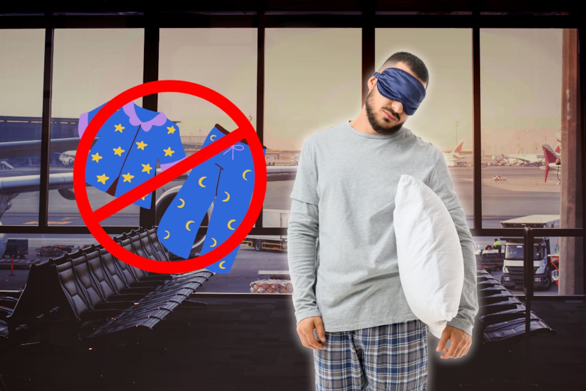 “Ya fue suficiente”: Este aeropuerto en Estados Unidos publicó sus deseos de prohibir a sus pasajeros viajar en pijama ¿Adiós a la comodidad en vuelos?