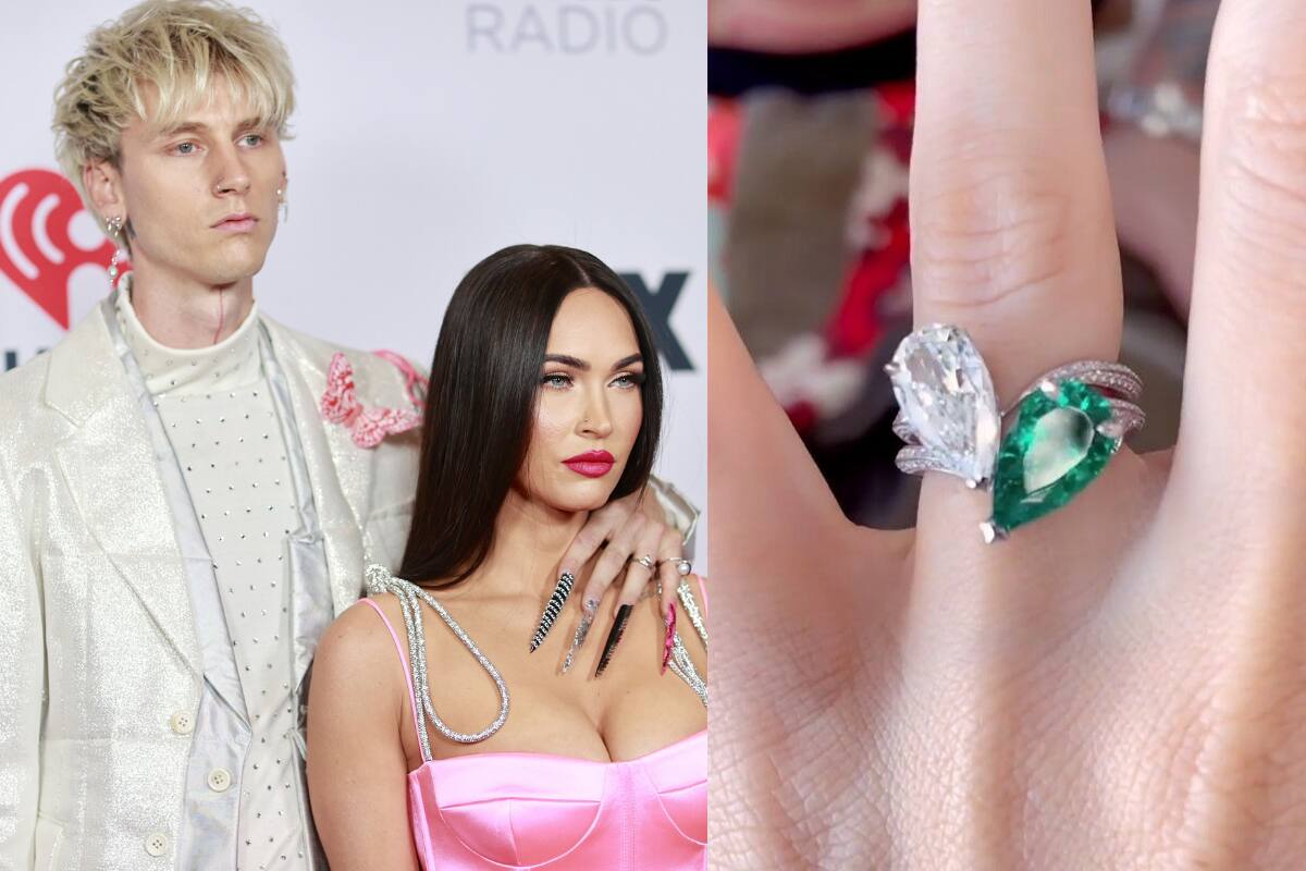 ¿Relación masoquista? Machine Gun Kelly revela que el anillo de Megan Fox tiene espinas para que duela al quitárselo