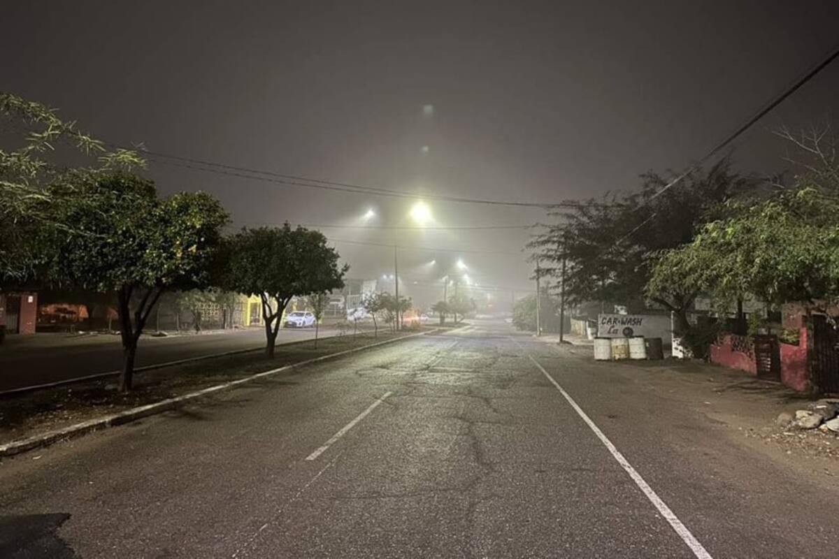 FOTOS: Cubre densa neblina varios municipios de Sonora; alerta Protección Civil