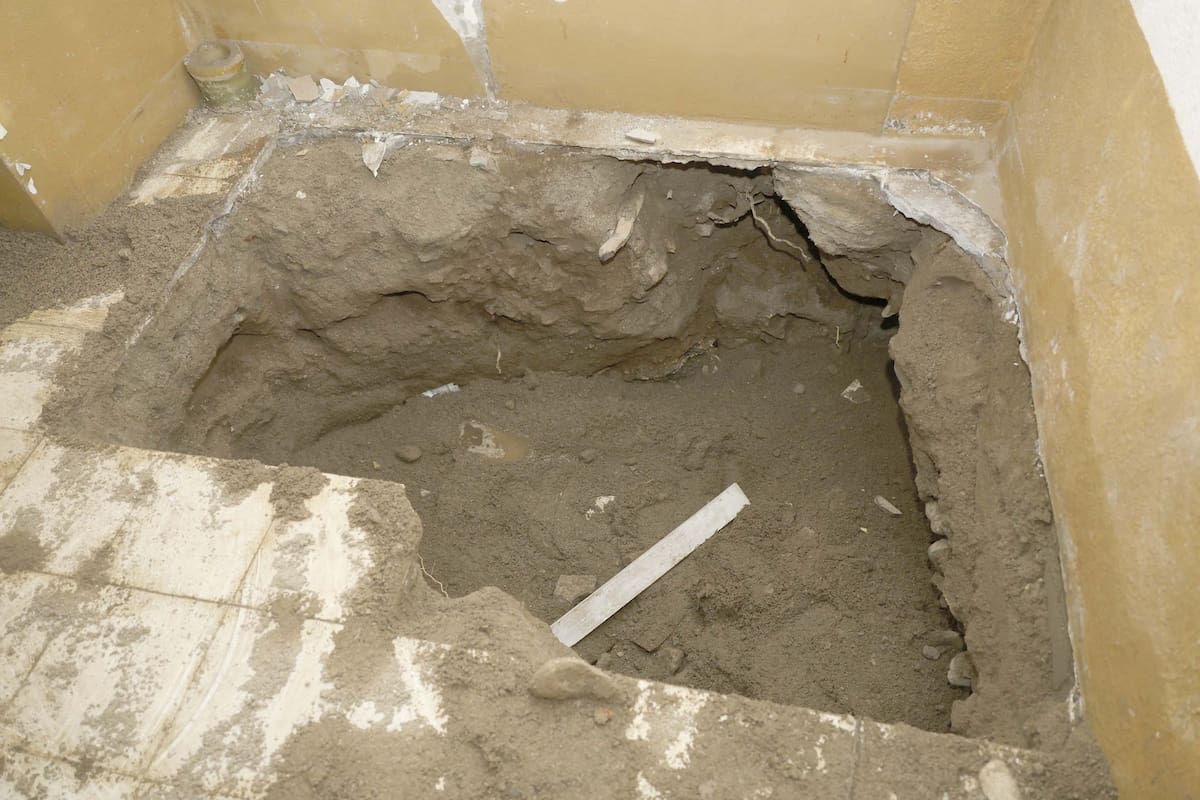 La vivienda se ubica por la calle Moctezuma, en la Rinconada de la Cruz. FOTO: TEODORO BORBÓN