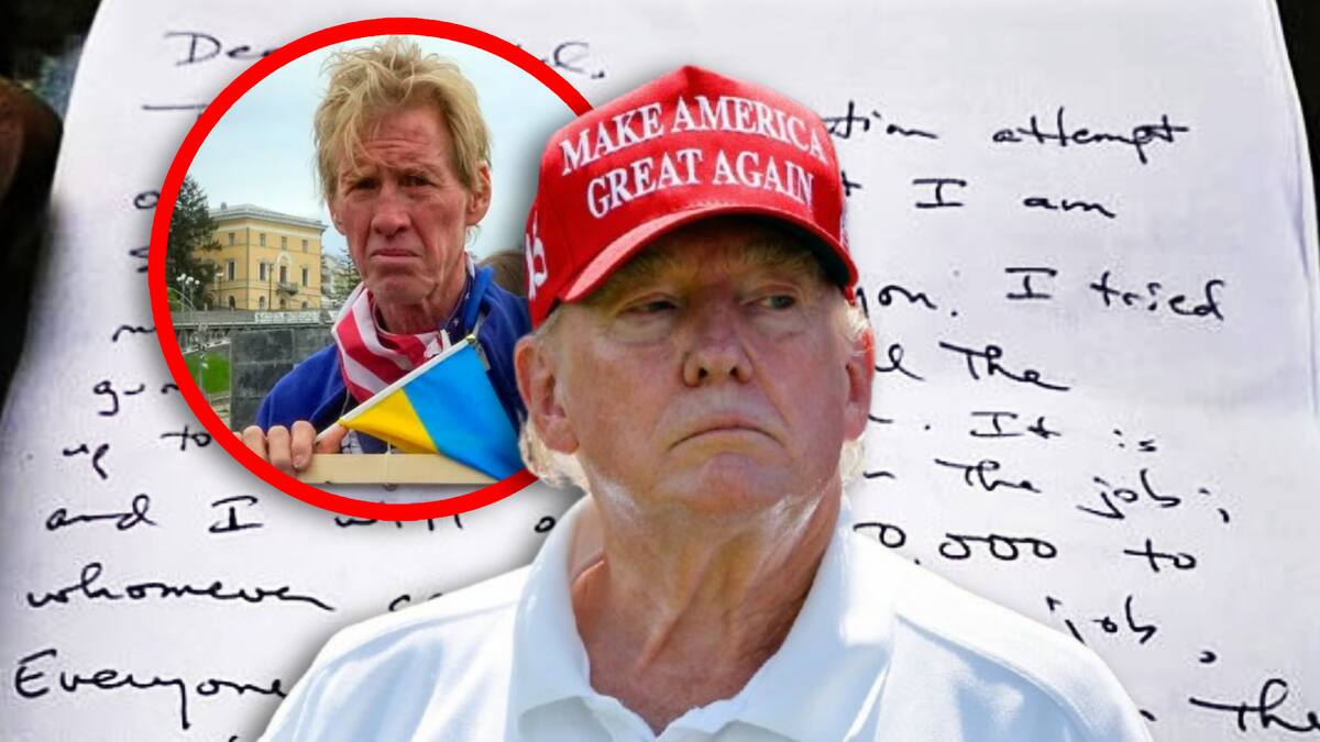 Ryan Wesley Routh dejó una carta perturbadora ofreciendo una alta recompensa a quien completara su misión fallida de asesinar a Trump. FOTO: Especial