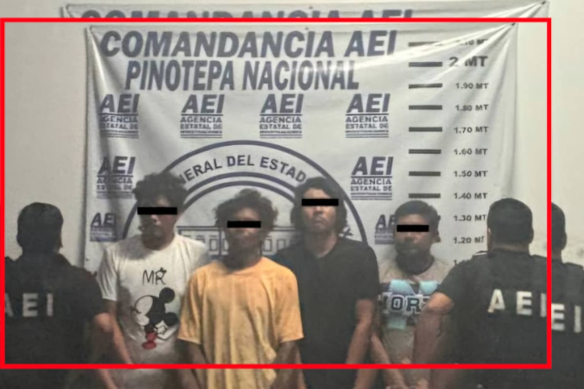 Cateos simultáneos en Oaxaca: cuatro detenidos y droga asegurada en operativo contra narcomenudeo
