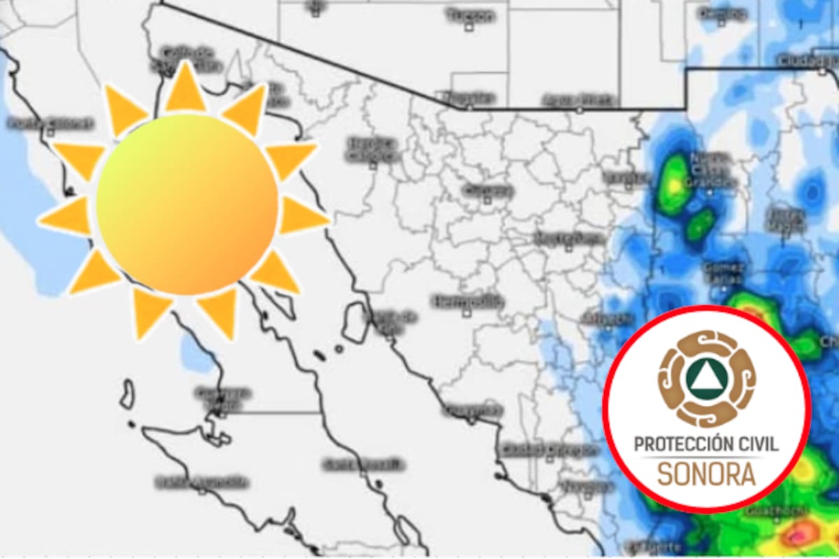 Se desata ola de calor en Sonora: temperaturas de hasta 41°C y vientos de 60 km/h azotarán al estado