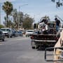 ¡Fuerte choque en Otay! Camioneta del Ejército impacta motocicleta de Tránsito y termina contra un árbol
