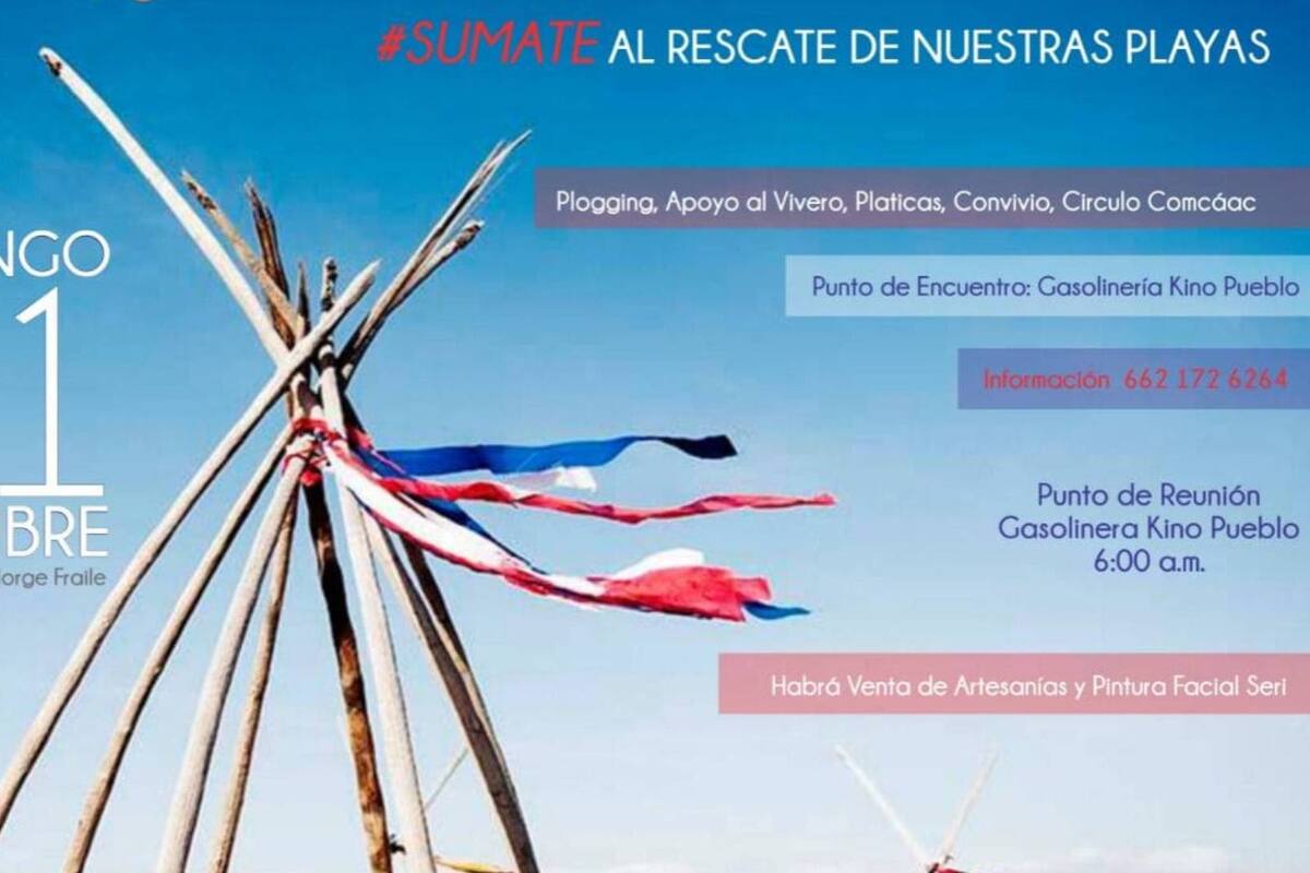 Al rescate de las playas sonorenses: Invitan a participar en la jornada de limpieza en Punta Chueca