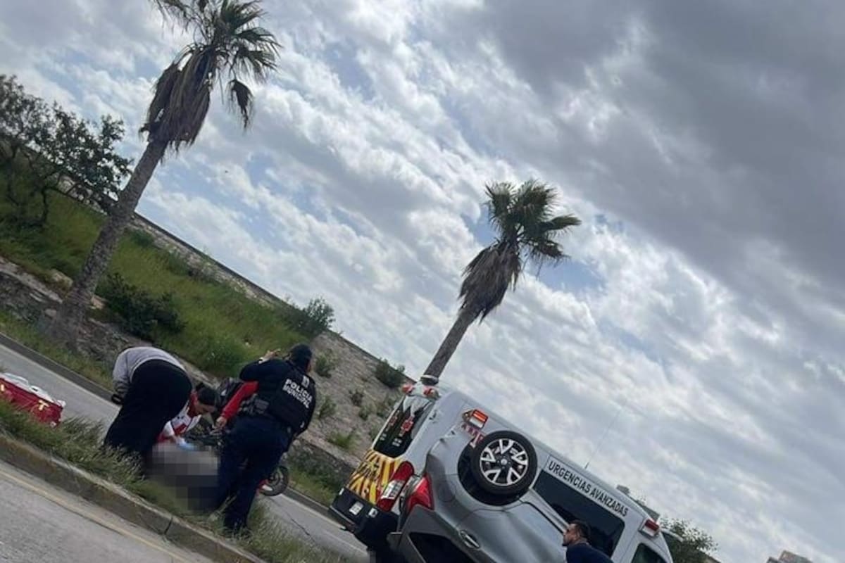 Reportan volcadura en Vía Rápida Oriente