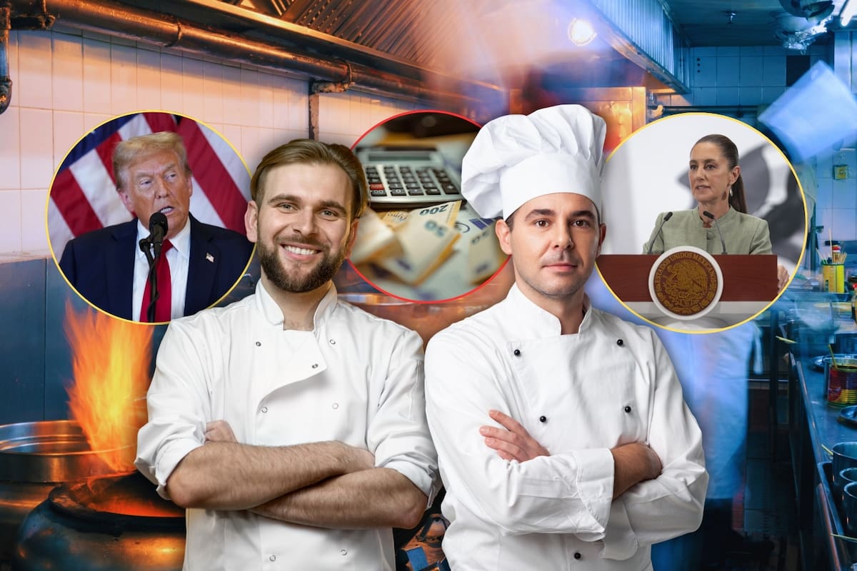 Mientras en México un cocinero gana 5 mil 600 pesos mensuales con informalidad laboral, en EEUU gana casi 50 mil y con oportunidades de crecimiento