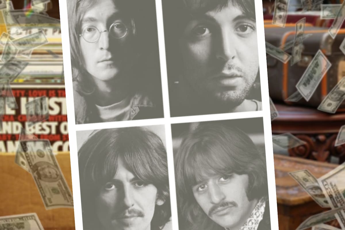 La mujer que ganó una fortuna tras hallar un álbum de ‘The Beatles’ en una maleta abandonada