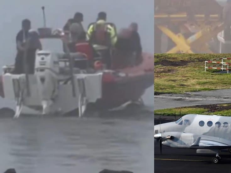 Al menos dos muertos en choque de avión de la Armada de México cerca de Galveston, Texas