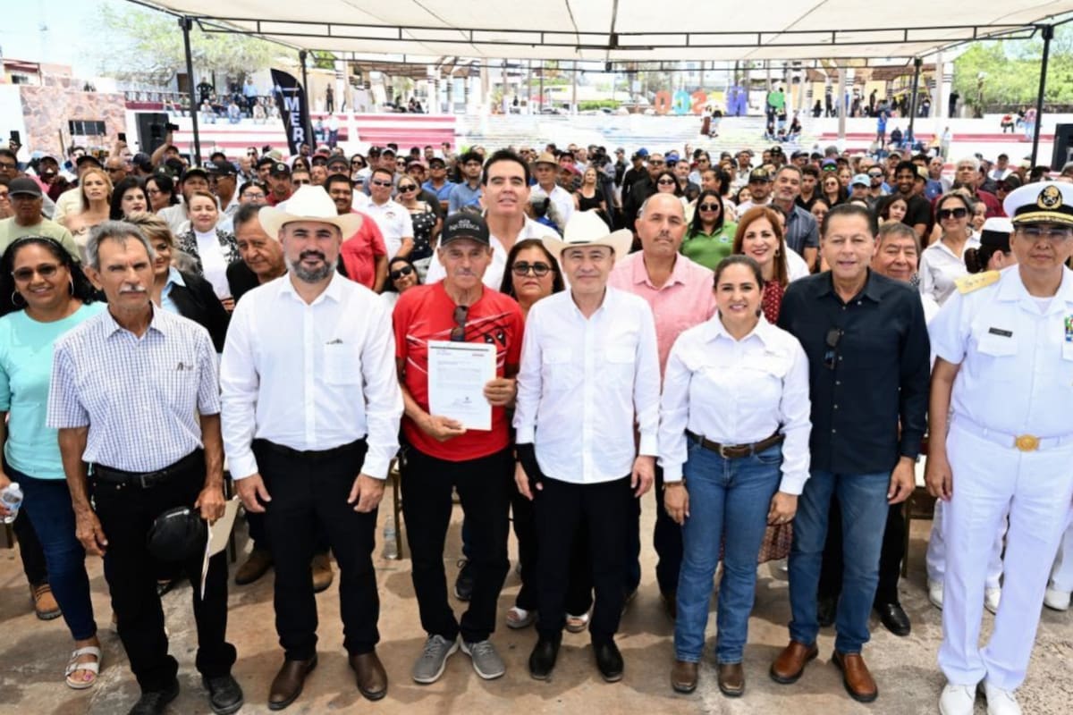 Gobierno de Sonora fortalece al sector pesquero con entrega histórica de motores para embarcaciones menores: Célida López