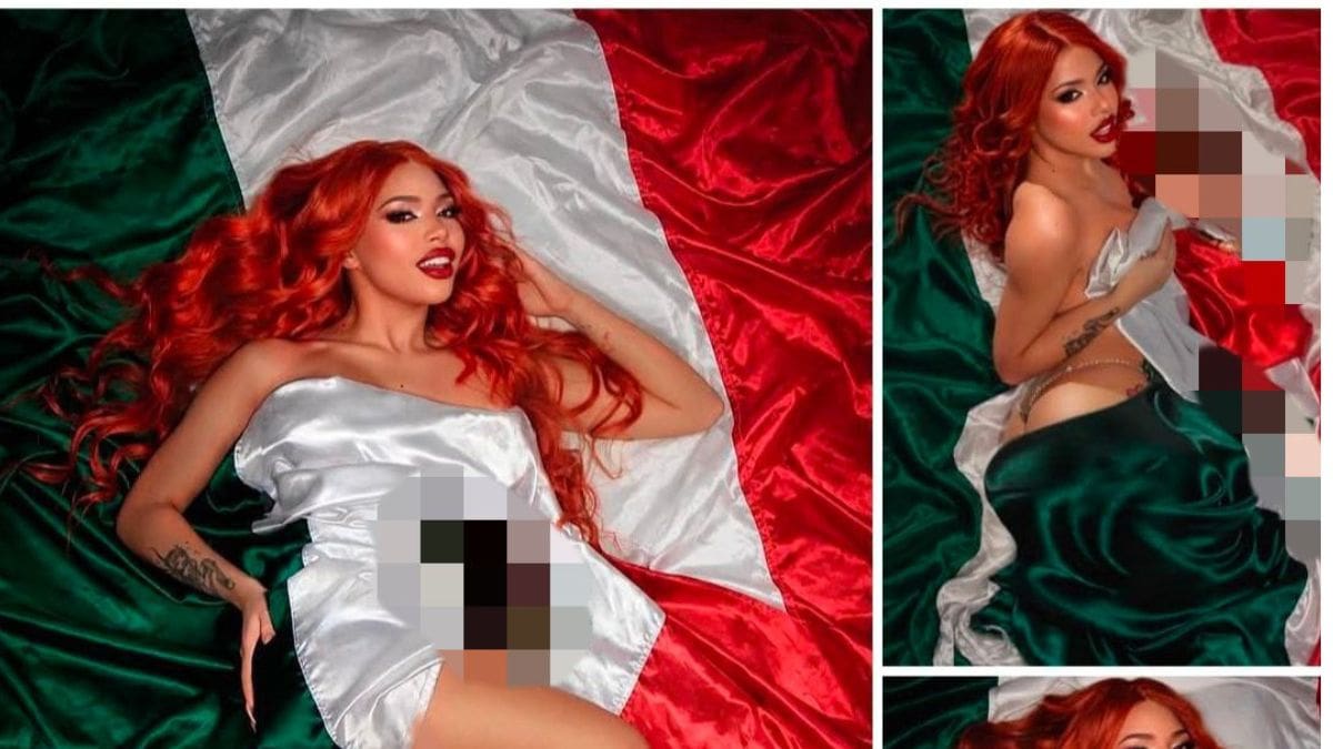 Yeri Mua: Esta sería la cantidad de dinero que tendría que pagar la influencer en caso de recibir sanción por posar semidesnuda con la bandera de México