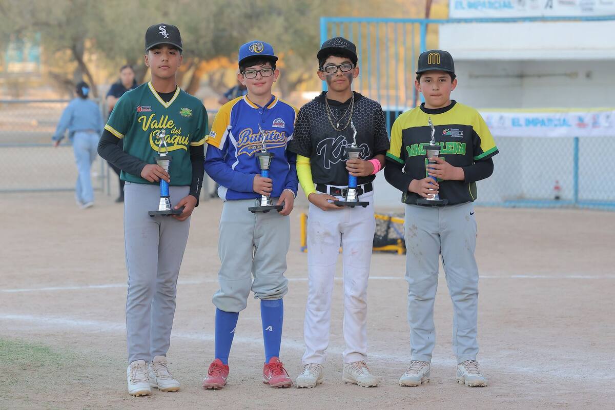 Se impone Emiliano Durazo en HR Derby del Estatal Infantil de El Imparcial