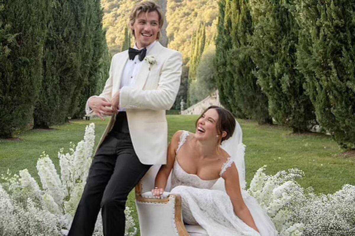 Millie Bobby Brown comparte las primeras fotos de su boda con Jake Bongiovi en Italia