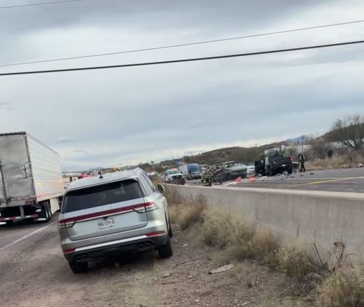 El conductor fue detenido por la Patrulla Fronteriza tras intentar huir del lugar del choque ocurrido en la Interestatal 19.