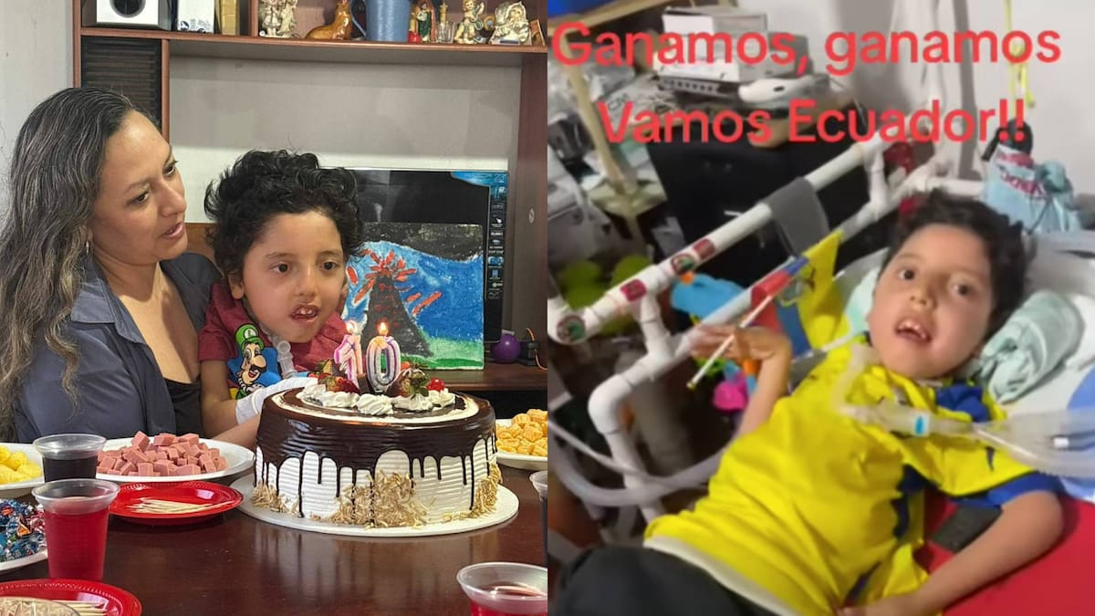 Benjamín tiene 10 años y una severa enfermedad que para seguir con vida necesita de un ventilador artificial y un aspirador de secreciones; vive en Ecuador y sus padres iniciarán una campaña mundial para recaudar dinero
