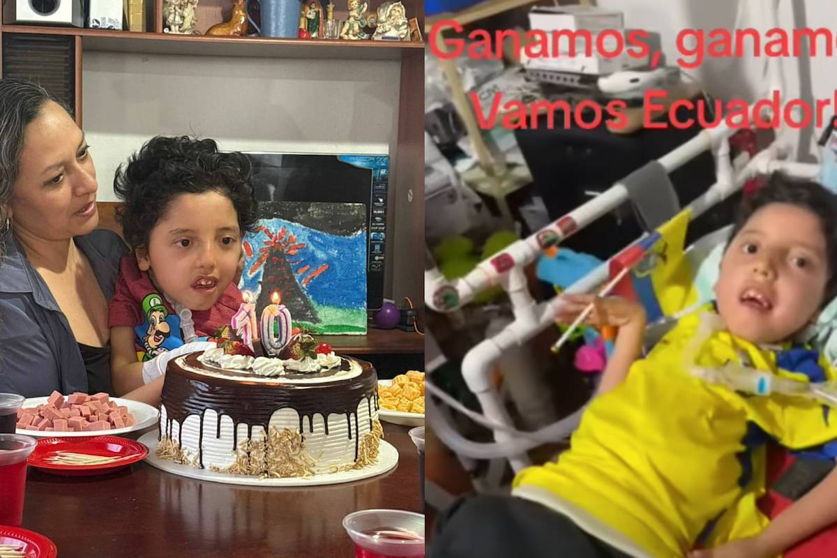Benjamín tiene 10 años y una severa enfermedad que para seguir con vida necesita de un ventilador artificial y un aspirador de secreciones; vive en Ecuador y sus padres iniciarán una campaña mundial para recaudar dinero