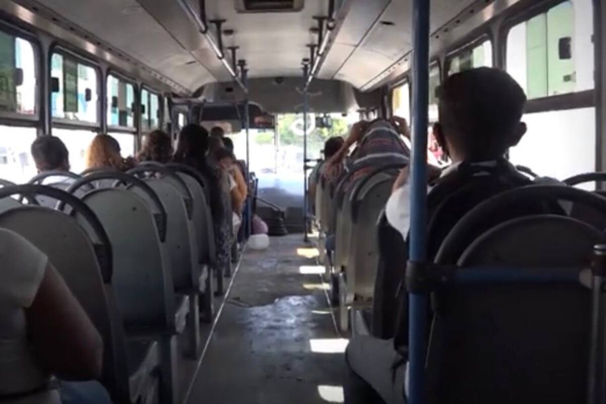 Exigen que enciendan los aires en camiones urbanos de Navojoa