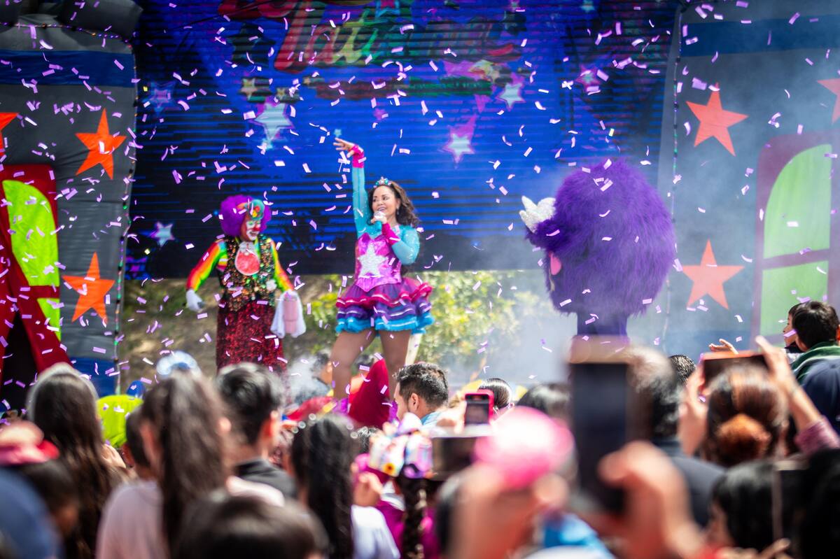 Se registró una afluencia de alrededor de 5, 500 personas entre adultos y niños que formaron parte del festejo. Foto: Cortesía