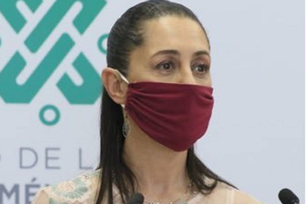 Exhiben a Sheinbaum al hacerse Photoshop ¡se pone cubrebocas!