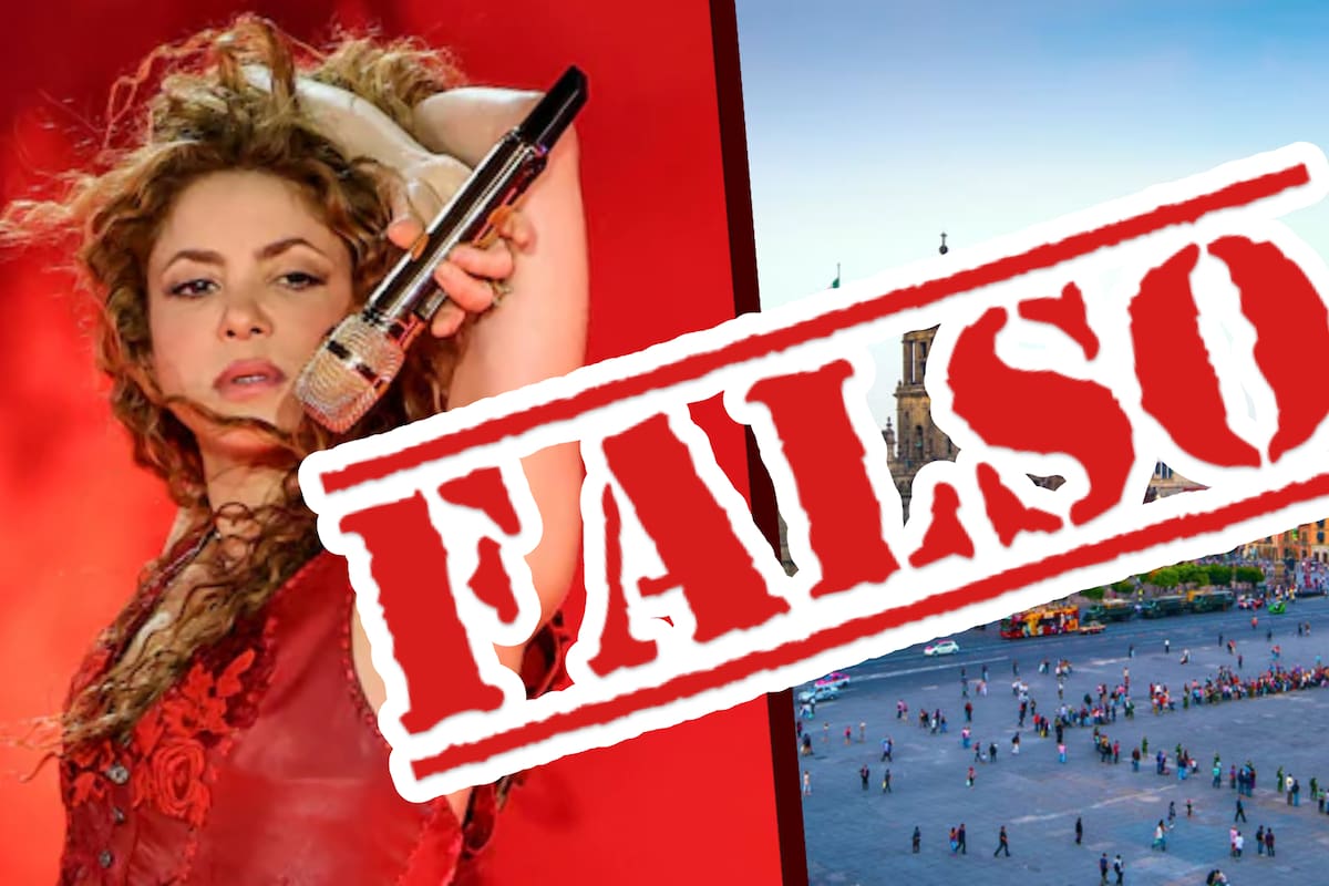 Gobierno de CDMX desmiente concierto gratis de Shakira en Zócalo