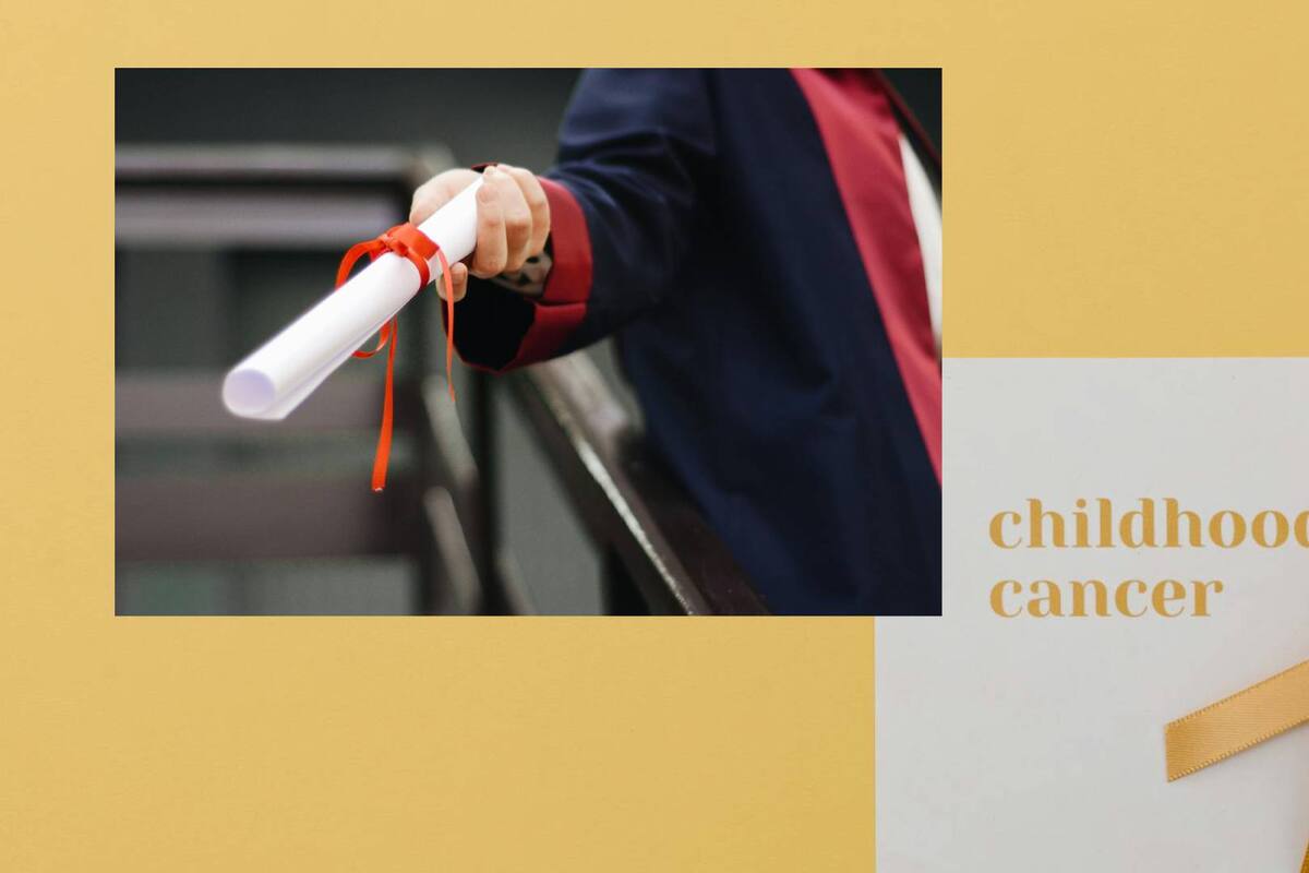 Adolescente con un extraño tipo de cáncer celebra su graduación de secundaria en el hospital