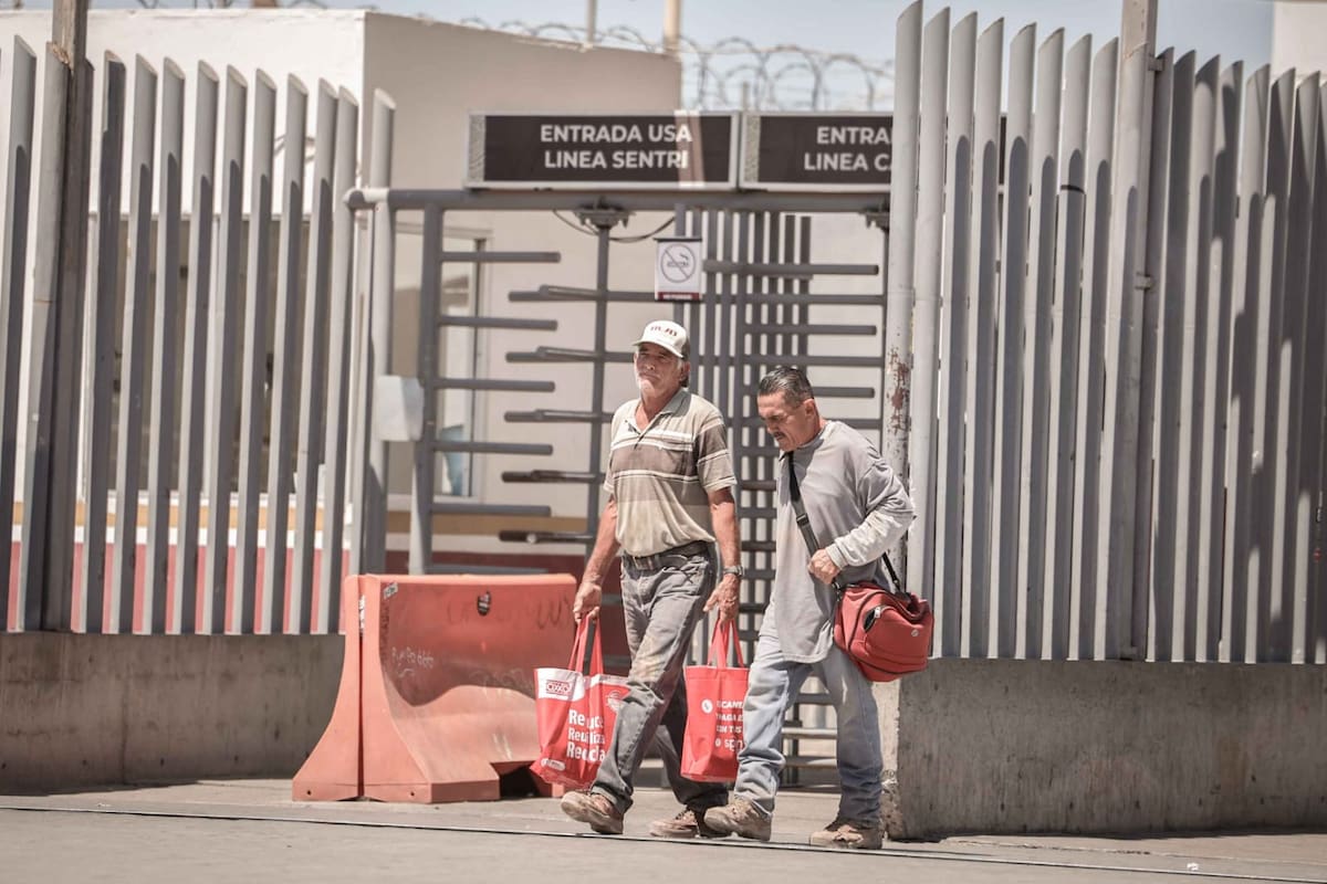 Cruce rápido: menos de 20 minutos en garitas de Mexicali