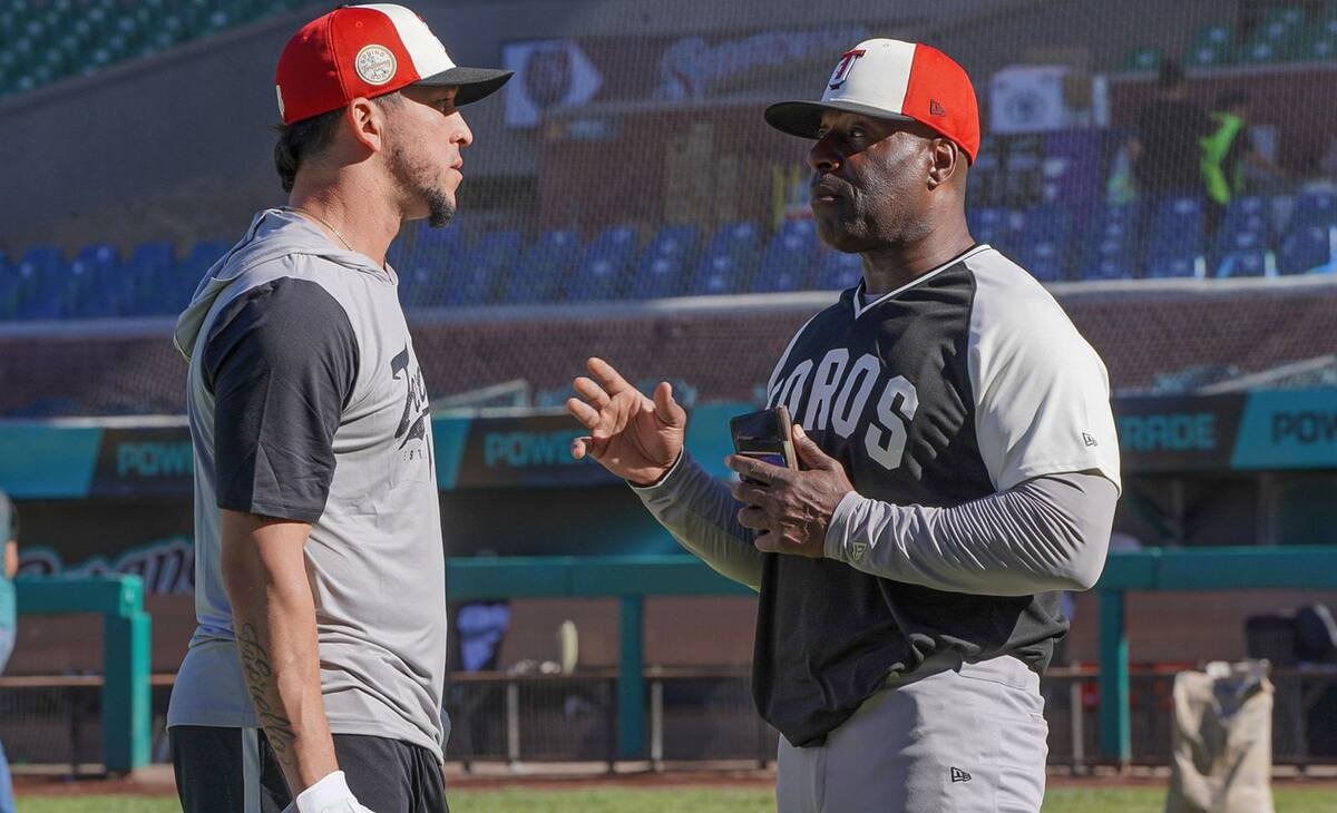 Hernán Pérez se puso a las órdenes del coach de bateo Darryl Brinkley.