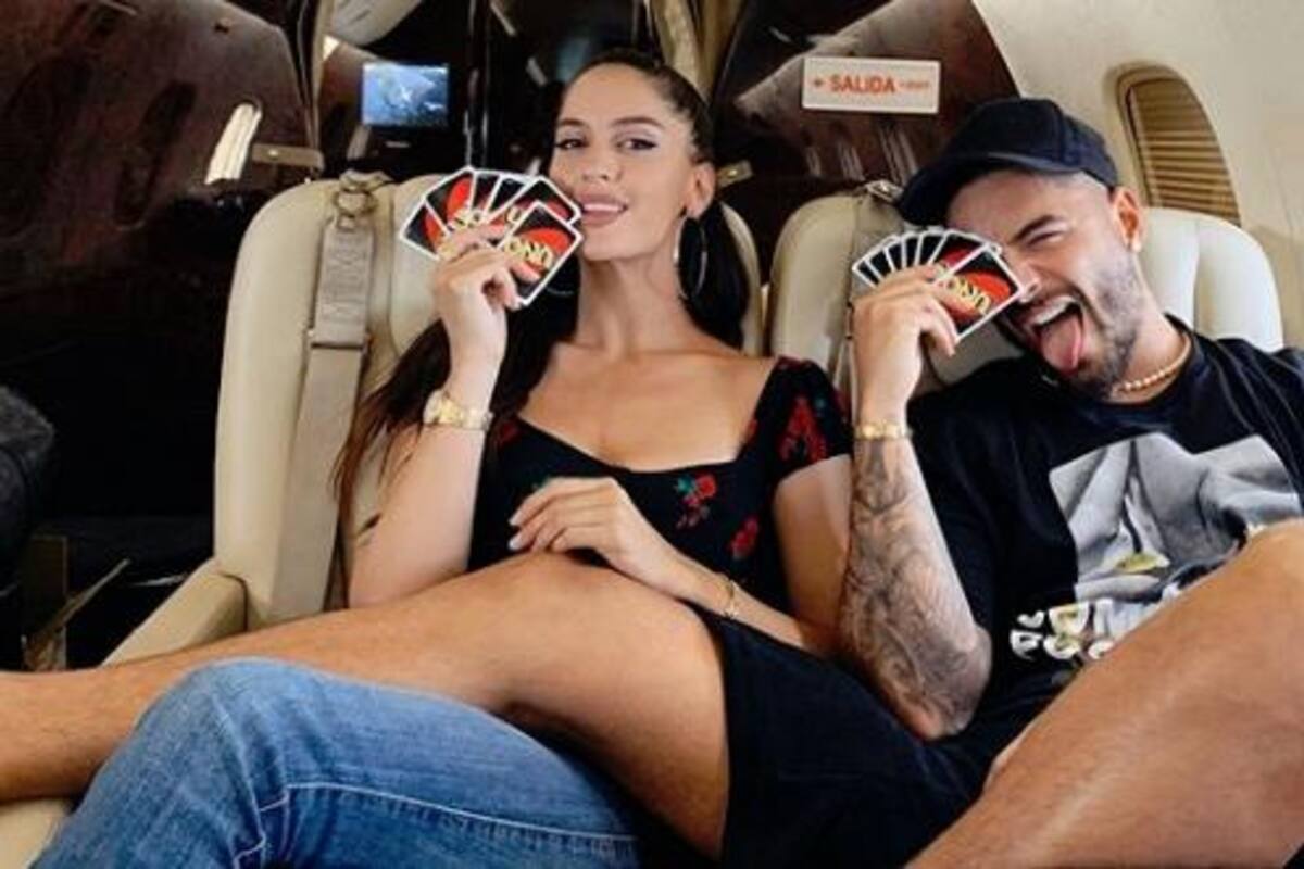 Así celebraron Maluma y Natalía Barulích 2 años de noviazgo