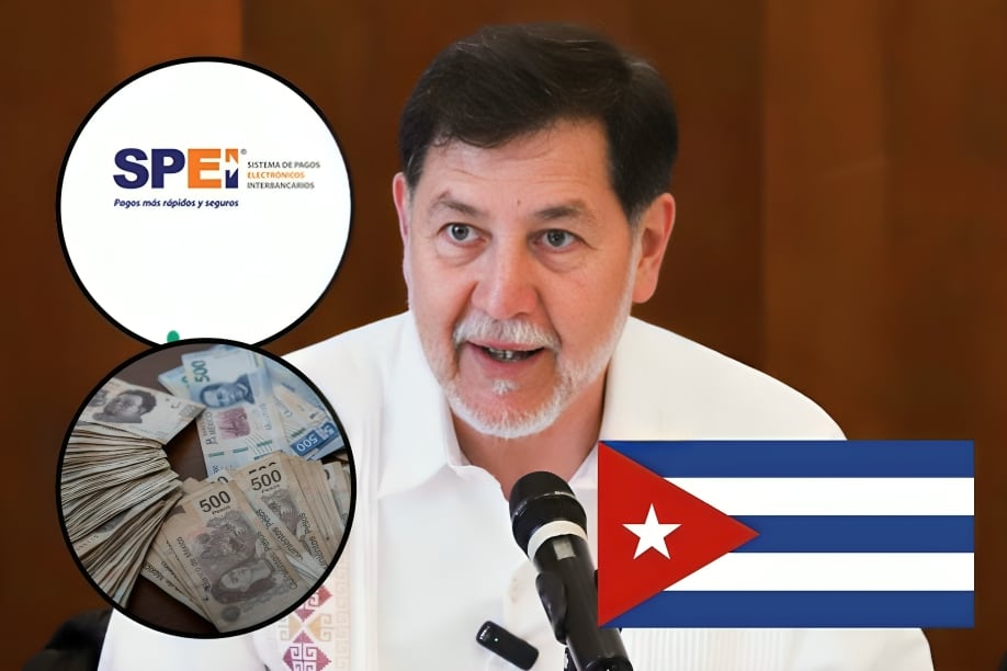 Donación de 64 mil pesos a Cuba de Gerardo Fernández Noroña fue devuelta en segundos vía SPEI, evidenciando fallas en la operación y generando dudas sobre la cuenta receptora