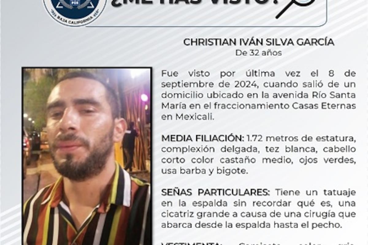 Solicitan apoyo para localizar a Christian Iván Silva García