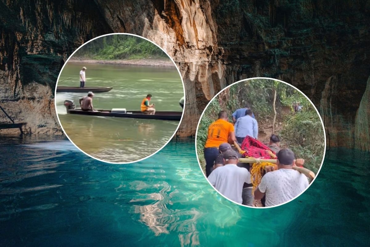 Pescador mexicano sobrevive 15 días atrapado a más de 100 metros de profundidad en un cenote y el hallazgo de una caverna con oxígeno fue la clave para mantenerlo con vida