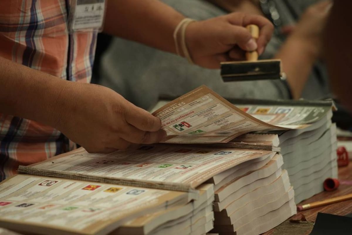 Este jueves se termina de imprimir boletas presidenciales: INE
