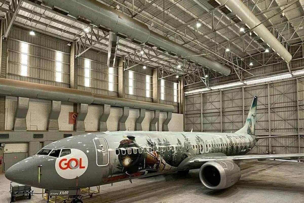 Crean avión inspirado en la saga de Harry Potter