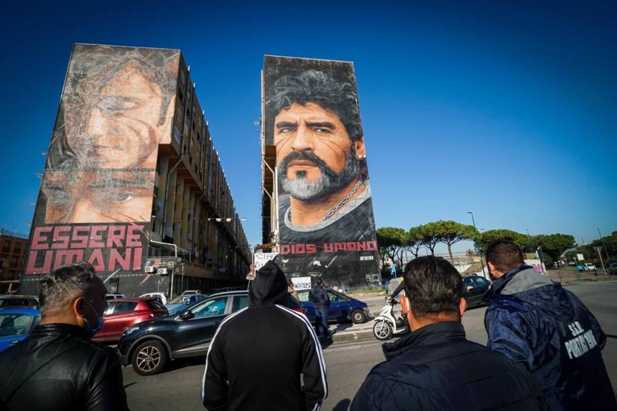 En vivo: el duelo por la muerte de Diego Maradona
