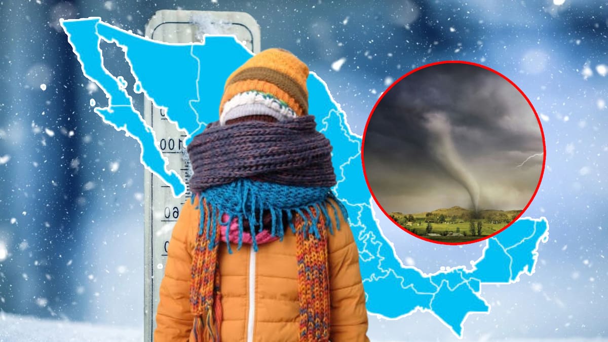 El Frente Frío 10 traerá vientos y lluvias a varios estados en México; incluso se espera la presencia de tornados y torbellinos. | Especial
