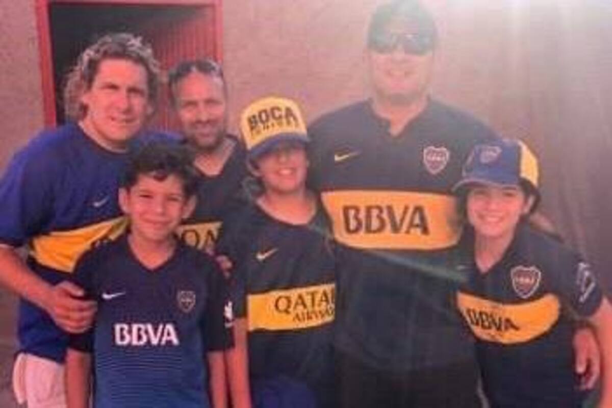 Viajan desde LA para apoyar al Boca Jr.