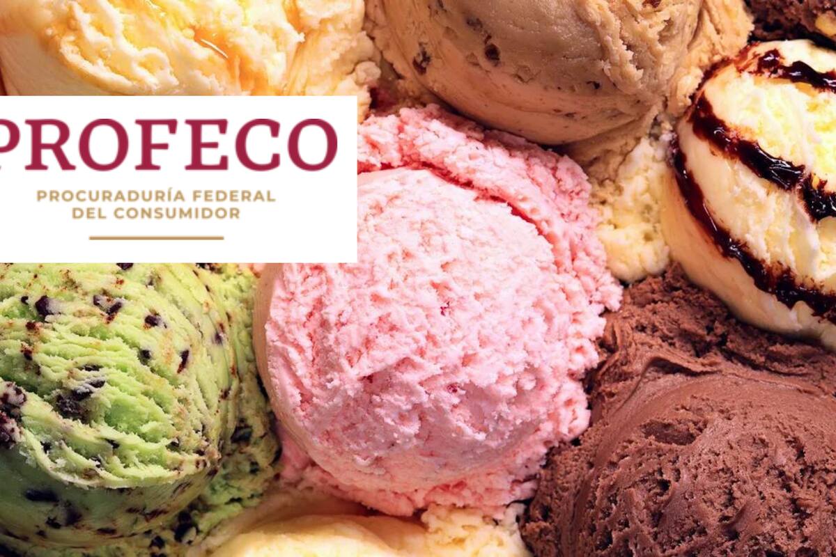 ¿Qué marca de helado tiene menos azúcar? Esto es lo que dice Profeco