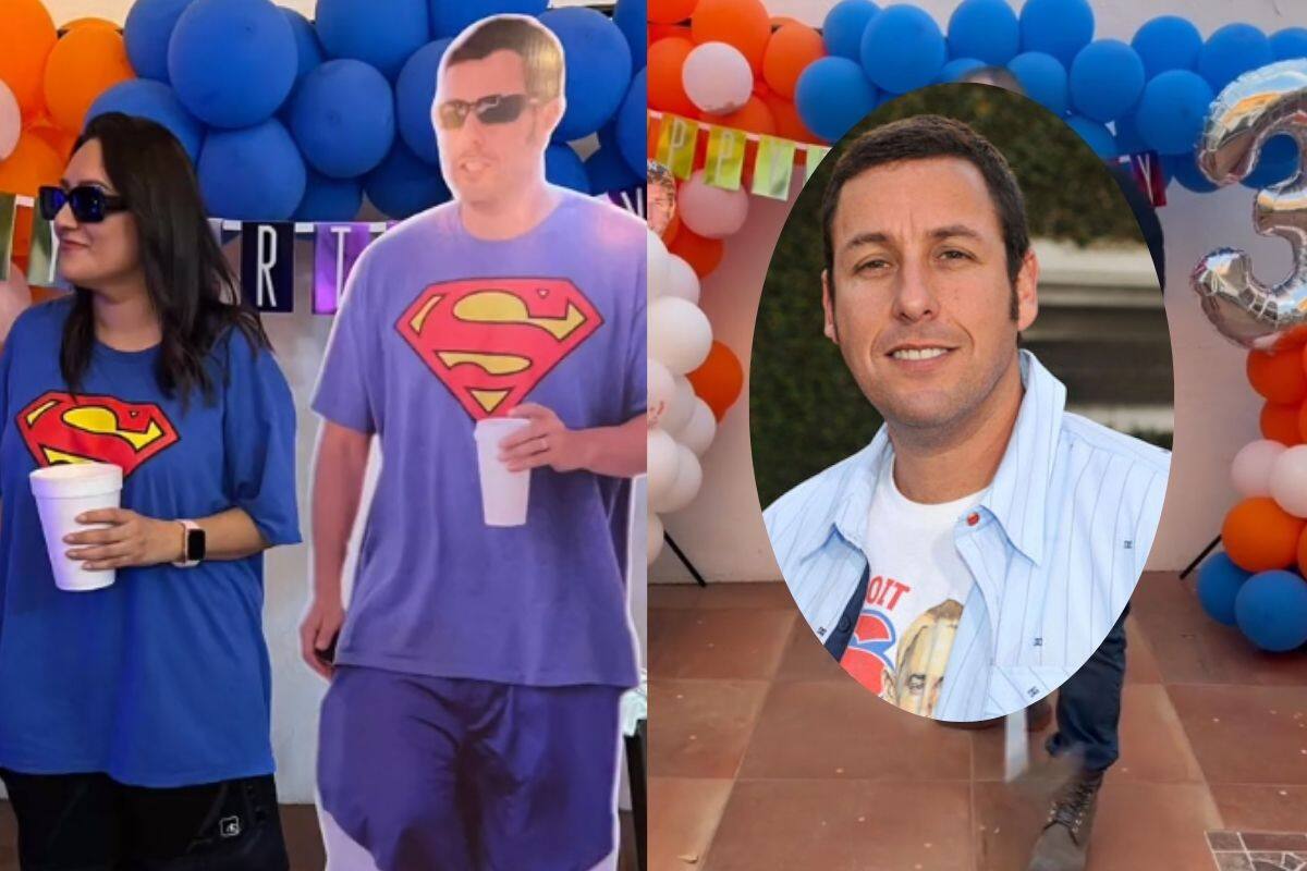 Hacen fiesta con temática de Adam Sandler y se hace viral en Tiktok