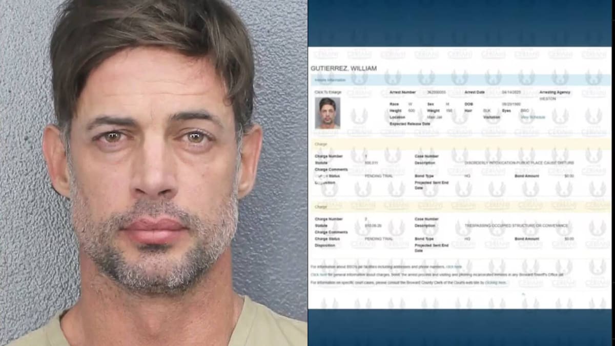 William Levy es arrestado en Florida por intoxicación y allanamiento de morada / Foto: Especial