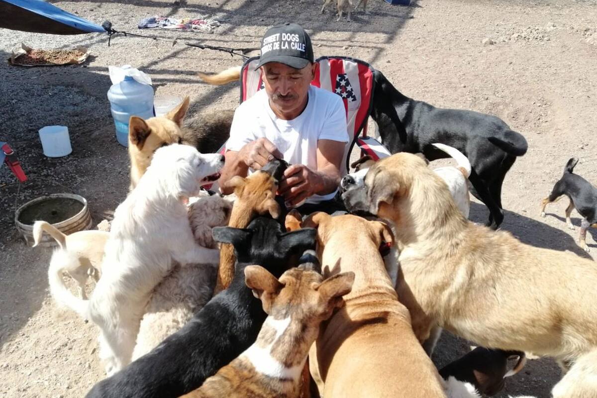 Efraín Campos, el señor de los perros