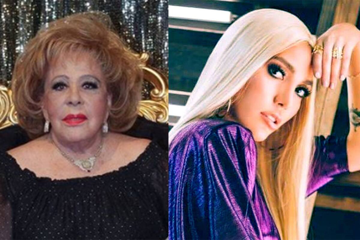 Silvia Pinal habla en secreto con Frida Sofía