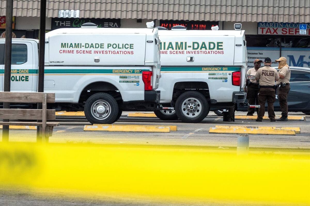 Otro tiroteo en Miami deja tres muertos y al menos seis heridos