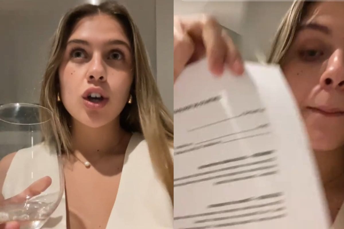 Siete minutos para responder: Mujer cuenta que le pidieron firmar un contrato sentimental