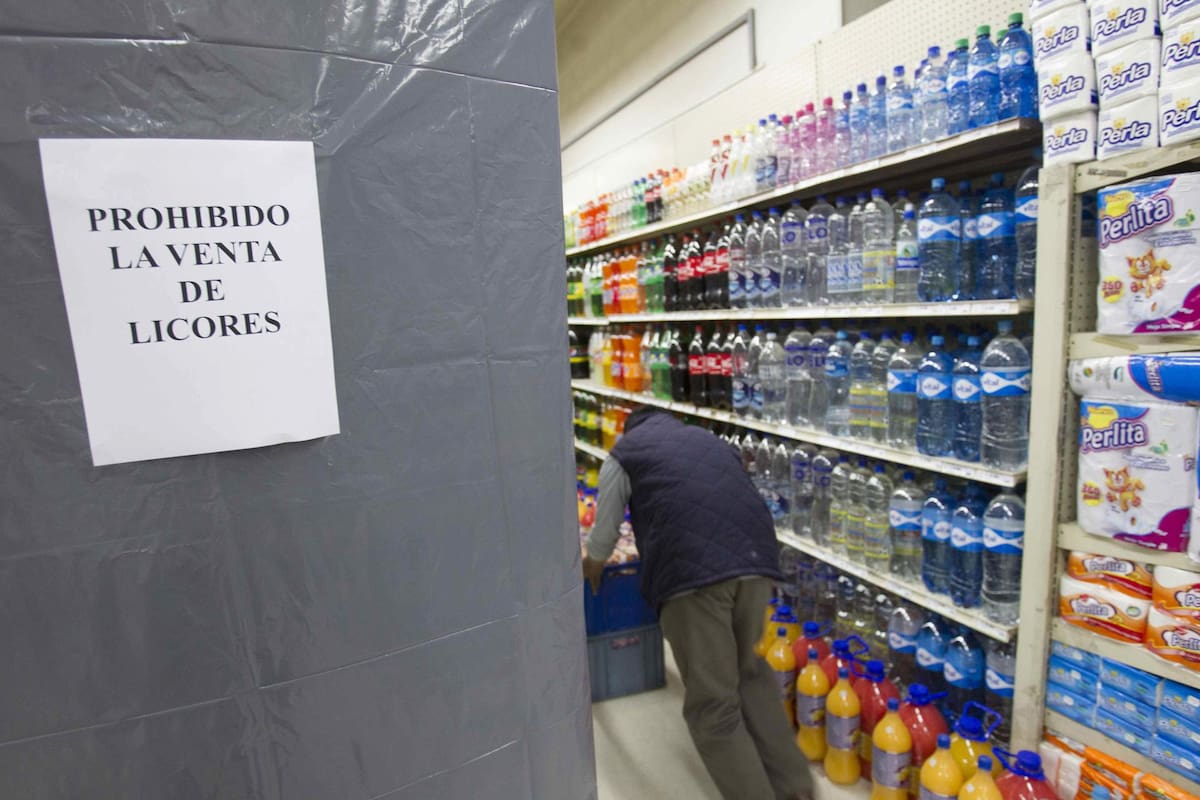 ¿Por qué no se venderá alcohol este fin de semana?
